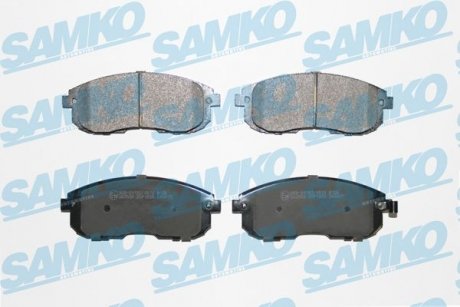 Гальмівні колодки, дискове гальмо (набір) SAMKO 5SP1605