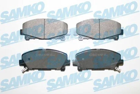 Гальмівні колодки, дискове гальмо (набір) SAMKO 5SP1607
