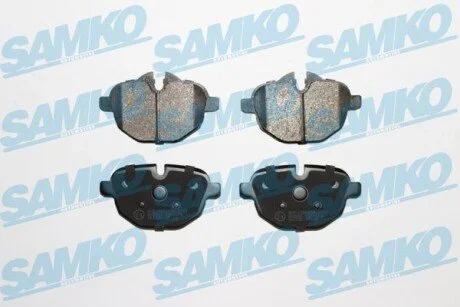 Гальмівні колодки, дискове гальмо (набір) SAMKO 5SP1618