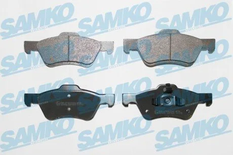 Гальмівні колодки, дискове гальмо (набір) SAMKO 5SP1622