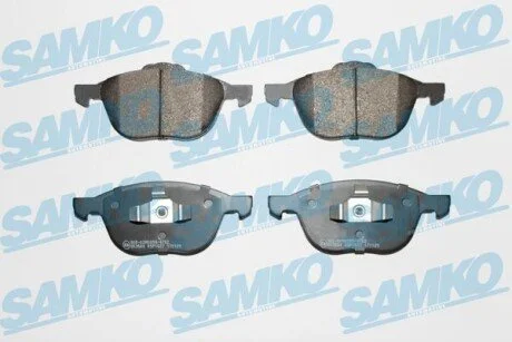 Гальмівні колодки, дискове гальмо (набір) SAMKO 5SP1627