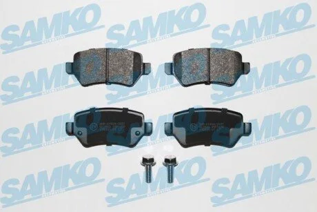 Гальмівні колодки, дискове гальмо (набір) SAMKO 5SP1650