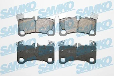 Гальмівні колодки, дискове гальмо (набір) SAMKO 5SP1655
