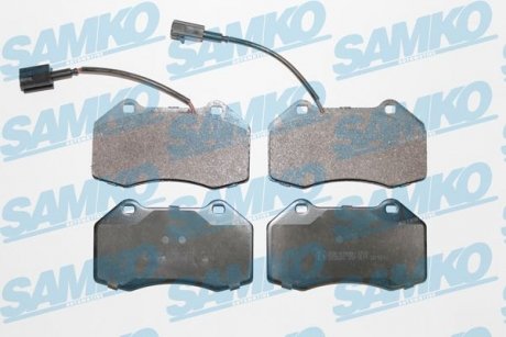 Гальмівні колодки, дискове гальмо (набір) SAMKO 5SP1671 (фото 1)