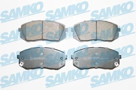 Гальмівні колодки, дискове гальмо (набір) SAMKO 5SP1689