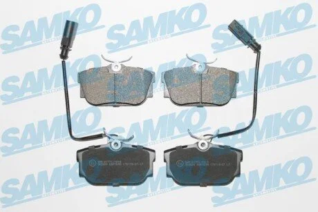 Комплект гальмівних колодок задн SAMKO 5SP1699