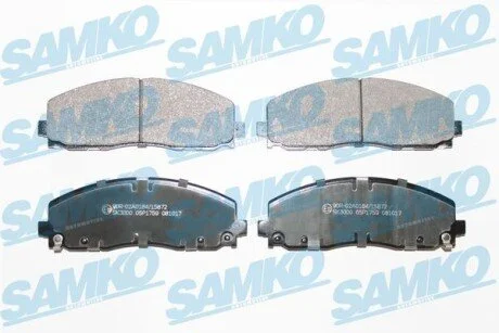 Колодки гальмівні SAMKO 5SP1759 (фото 1)
