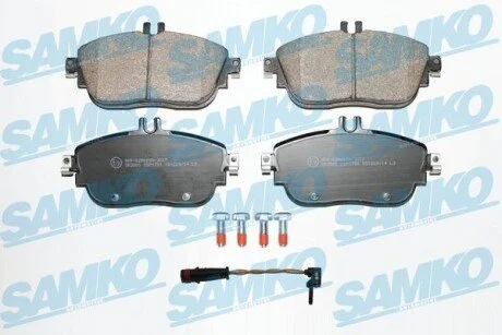 Колодки гальмівні A W176 12- SAMKO 5SP1781A
