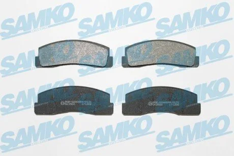 Гальмівні колодки, дискове гальмо (набір) SAMKO 5SP179