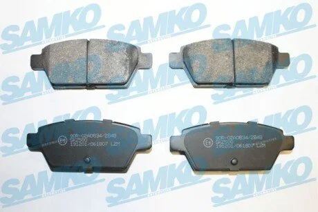 Klocki ham. MAZDA 6 tyі +.. SAMKO 5SP1807