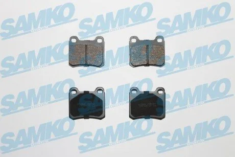 Гальмівні колодки, дискове гальмо (набір) SAMKO 5SP181