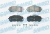 Колодки гальмівні P308 13- 283mm SAMKO 5SP1845 (фото 1)