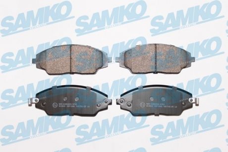 Колодки гальмівні AVEO 11- 14 SAMKO 5SP1846 (фото 1)