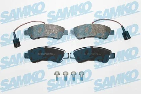 Колодки гальмівні DUCATO 3/14- tyі SAMKO 5SP1902