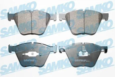 Klocki ham. BMW 5,X5,6 +.. SAMKO 5SP1908