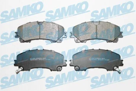 Колодки гальмівні X-TRAIL + SAMKO 5SP2012 (фото 1)