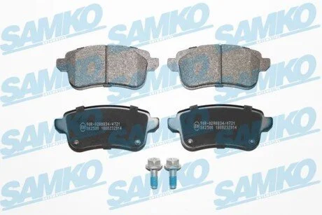 Колодки гальмівні ESPACE MEGANE IV + tyі SCENIC SAMKO 5SP2014