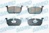 Колодки гальмівні (передні) Skoda Fabia 21-/Kamiq 19-/Seat Leon 13-/Ibiza/VW Polo 17-/T-cross 18- SAMKO 5SP2055 (фото 1)