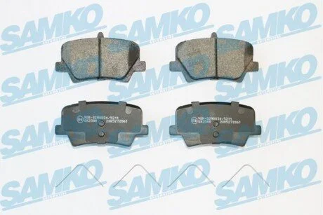 Klocki ham. XC40 tyі +.. SAMKO 5SP2061