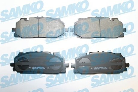 Комплект гальмівних колодок SAMKO 5SP2102