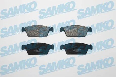 Гальмівні колодки, дискове гальмо (набір) SAMKO 5SP213 (фото 1)