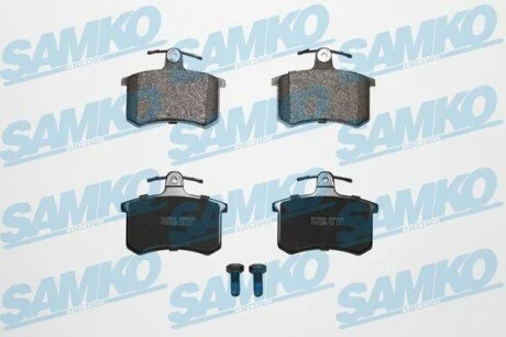 Гальмівні колодки, дискове гальмо (набір) SAMKO 5SP215