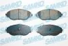 Колодки гальмівні (передні) Audi Q3 18-/VW Passat B8 14-/Golf VIII 19-/Arteon/Tiguan 17- SAMKO 5SP2163 (фото 1)
