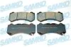 Колодки гальмівні (передні) Jeep Grand Cherokee 10- (Brembo) 5SP2215