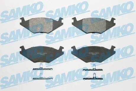 Комплект гальмівних колодок дискові GOLF, JETTA SAMKO 5SP223