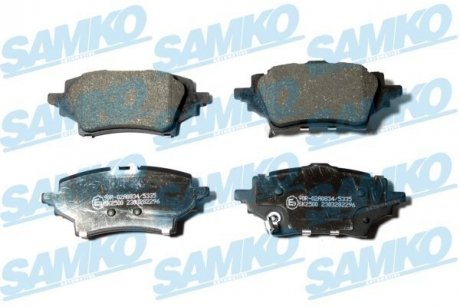 Колодки гальмівні (задні) Suzuki Swace/Toyota C-HR/ Corolla 19- (TRW) Q+ SAMKO 5SP2296 (фото 1)