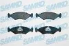 Комплект гальмівних колодок дискові FORD SAMKO 5SP233 (фото 1)
