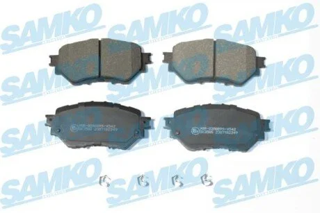 Комплект гальмівних колодок SAMKO 5SP2349 (фото 1)