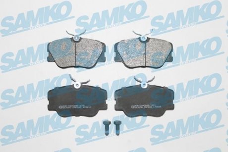 Гальмівні колодки, дискове гальмо (набір) SAMKO 5SP280