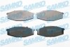 Гальмівні колодки, дискове гальмо (набір) SAMKO 5SP289 (фото 1)