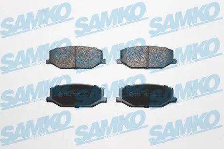 Гальмівні колодки, дискове гальмо (набір) SAMKO 5SP290