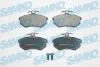 Гальмівні колодки, дискове гальмо (набір) SAMKO 5SP299 (фото 1)