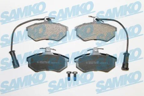 Гальмівні колодки, дискове гальмо (набір) SAMKO 5SP300