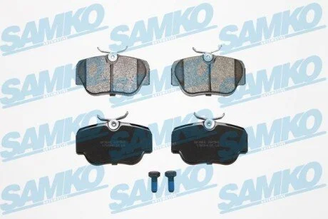 Гальмівні колодки, дискове гальмо (набір) SAMKO 5SP302