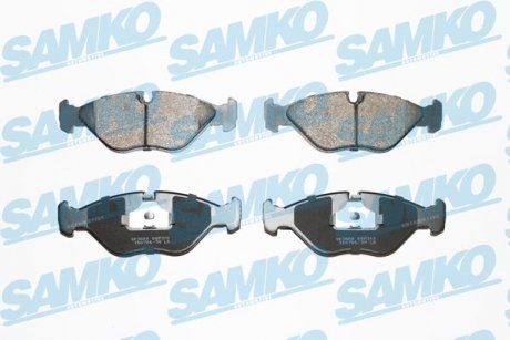 Гальмівні колодки, дискове гальмо (набір) SAMKO 5SP310