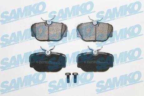 Гальмівні колодки, дискове гальмо (набір) SAMKO 5SP319
