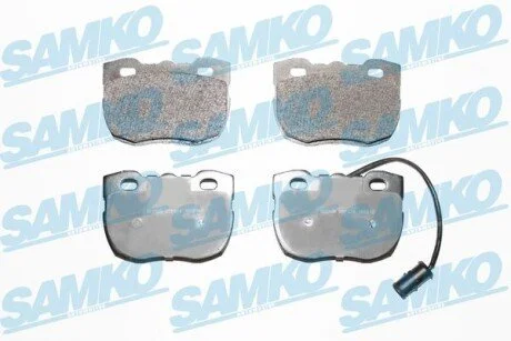 Гальмівні колодки, дискове гальмо (набір) SAMKO 5SP324