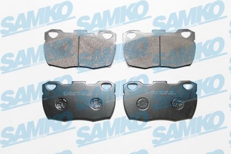 Гальмівні колодки, дискове гальмо (набір) SAMKO 5SP332