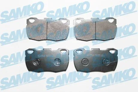 Гальмівні колодки, дискове гальмо (набір) SAMKO 5SP332