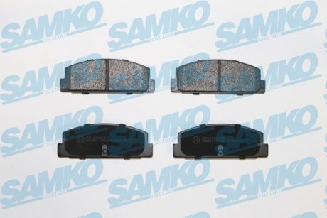 Гальмівні колодки, дискове гальмо (набір) SAMKO 5SP336 (фото 1)