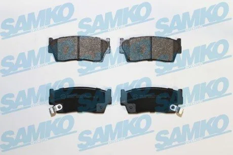 Гальмівні колодки, дискове гальмо (набір) SAMKO 5SP342