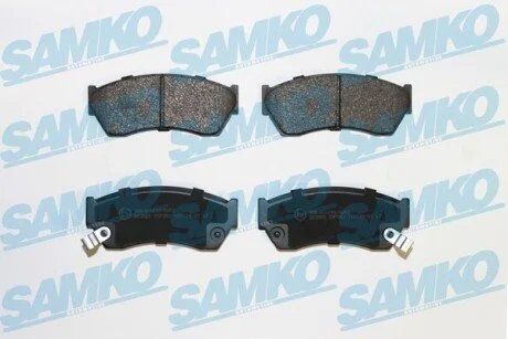 Гальмівні колодки, дискове гальмо (набір) SAMKO 5SP343