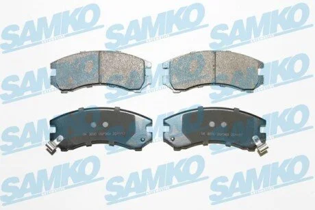 Гальмівні колодки, дискове гальмо (набір) SAMKO 5SP363