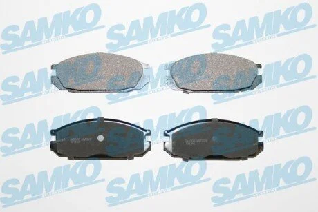 Гальмівні колодки, дискове гальмо (набір) SAMKO 5SP376