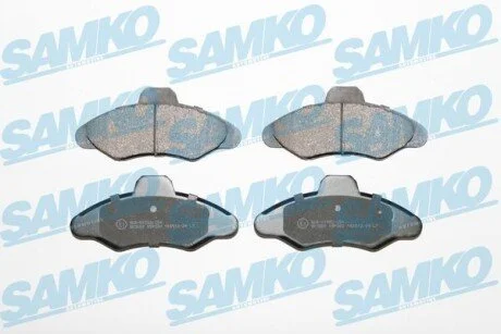 Гальмівні колодки, дискове гальмо (набір) SAMKO 5SP383