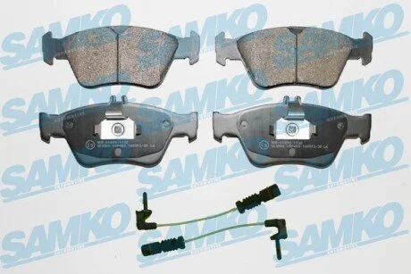 Гальмівні колодки, дискове гальмо (набір) SAMKO 5SP409A